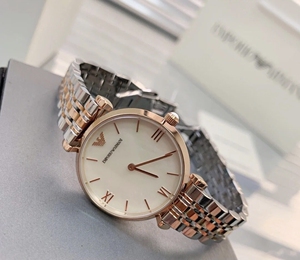 实拍阿玛尼女款石英手表 ar1683 ar1682保真女士腕