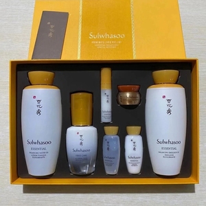 韩国正品雪花秀水乳润燥精华套装滋盈肌本润颜三件套盒保湿补水女