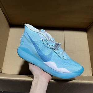 李宁安踏特步匹克态极杜兰特12kd12全明星实战篮球鞋摩擦声