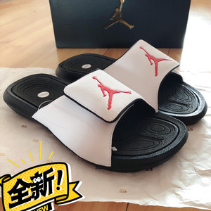 jordan aj6乔丹酷灰男魔术贴防滑运动休闲拖鞋881473-0043人付款359