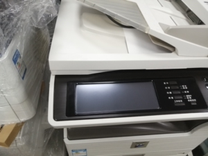 夏普m261复印机 打印 复印有多页输稿器和打印双面器