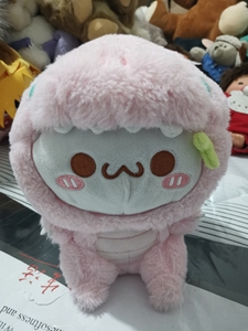 三丽鸥长草颜团子恐龙变装,粉粉嫩嫩的