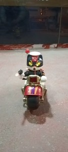 怀旧黑猫警长玩具车，经典摩托车款，稀少款，动画片宣传画同款，