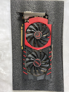 微星红龙gtx960 2g显卡,成色不错如图所示,功能完好无