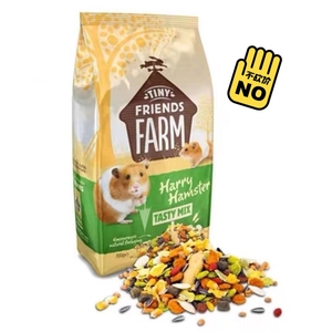 正品现货英国进口harry熊粮无糖金丝熊仓鼠主粮700克装2