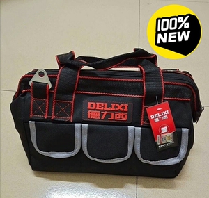 闲置6个德力西全新维修工具包电工工具包帆布工具包多功能工具包