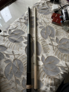 00诡秘龙87淘宝武藏球杆10p台球杆九球杆经典黑白插美滋mezzexc邵氏