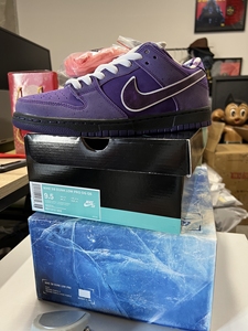 nikesb紫龙虾鞋盒