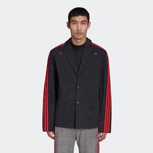 adidas阿迪达斯424联名三叶草运动西装外套男女同款