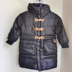 50 帕丁顿熊羽绒服120尺码建议110左右穿九新 帽子是棉