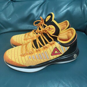 peak 匹克帕克四代plus黑黄篮球鞋,e72323a,4