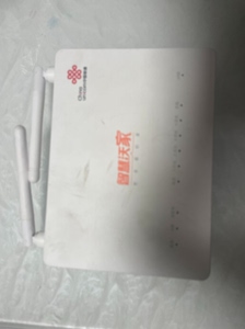 中兴f677v2光猫,河南联通gpon,一个千兆口,3个百兆