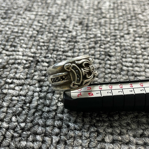 chrome hearts 克罗心 黑钻宝剑戒指