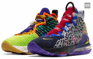 耐克勒布朗詹姆斯17鸳鸯配色篮球鞋 cj2515-900