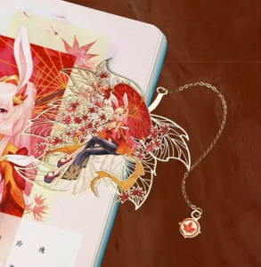 西西弗书店不二生活王者荣耀联名金属镂空公孙离书签