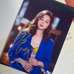 钟欣潼 蔡卓妍 王心凌签名照片 乘风破浪的姐姐 阿娇 阿sa