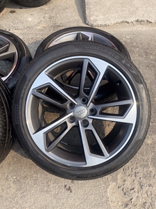 000人付款淘宝奥迪a4l轮毂18寸配245/40r18轮胎 升级奥迪a3a4a5a6a7a8