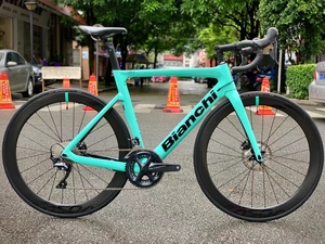 2022 bianchi aria disc气动碳纤公路整车