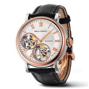 海鸥双陀飞轮男表