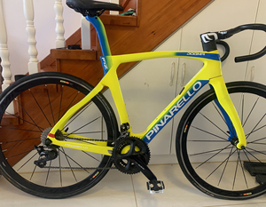 pinarello 皮娜f12 54码圈刹公路车架,国碳,带