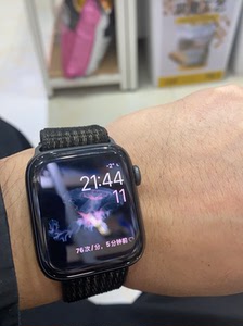 苹果手表4代耐克版46黑色1199