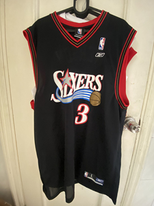 艾弗森锐步rep球衣l