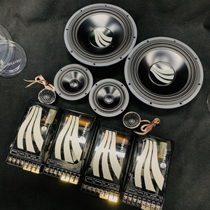 德国彩虹喇叭汽车音响车载喇叭彩虹glc6.3三分频秒杀劲浪海