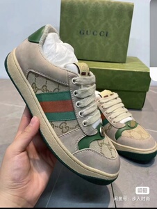 gucci/古驰加绒脏脏鞋男款莆田老花小脏鞋酷奇印花男鞋冬季_阿里巴巴