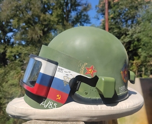 俄军阿尔金k6-3头盔|收藏苏联俄罗斯之盔