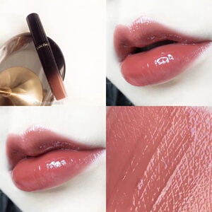 兰蔻274网红奶茶色唇釉口红,兰蔻最火的一款,仅手臂试色,9