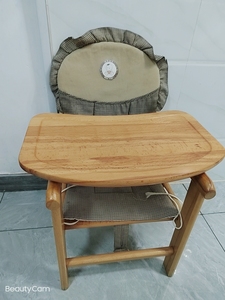 可可贝贝实木餐椅，特别方便安全30出
