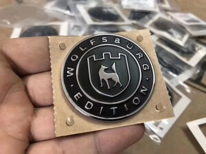 德国大众原装进口狼堡标叶子板标德国原装进口