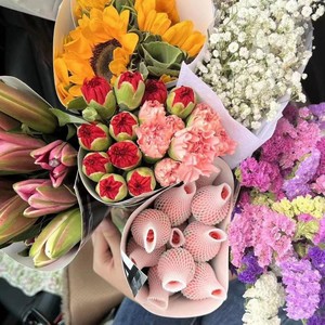 【鲜花批发】广州芳村岭南花卉市场鲜花批发