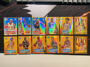 nba妙脆角球星卡,12张50元打包出.