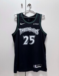 德里克罗斯森林狼复古球员版au球衣