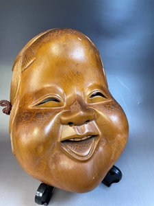 00tb518026438淘宝#万物皆可挂闲鱼,日本回流,精铁阿多福面具扣,包