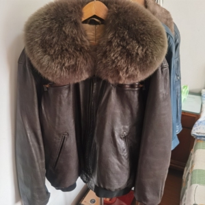 59式飞行服,正1号,大毛领,蚕丝棉内里,上世纪70年代生产