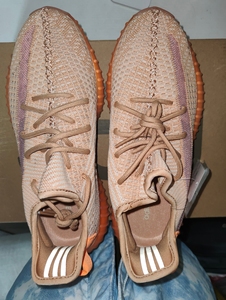 椰子鞋350橙桔色42码yeezy boost 350韩版椰