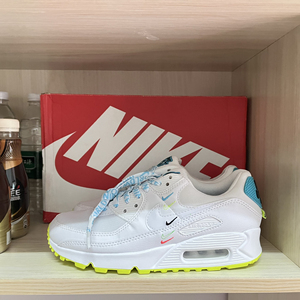 tb425445882淘宝耐克nike air max90 se2白蓝黄,货号cv760人付款