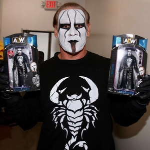 aew 人偶 sting 斯汀 wwe名人堂名人 wcw t