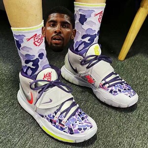 欧文6代篮球鞋南海岸高帮科比圣甲虫新年正版限定紫金男女运动鞋