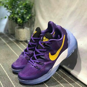 nike科比5毒液低帮紫金zoom气垫篮球鞋_阿里巴巴找货神器