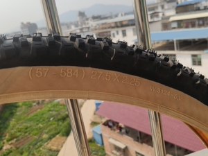 正品康帕斯黄边外胎山地车26x2.225寸耐磨防刺轮胎折叠磨