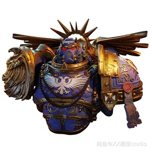 战锤40k模型手办雕像gk白模中古aos