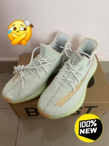 椰子350 yezzy 亚洲限定 海盐色 44.5码 内长