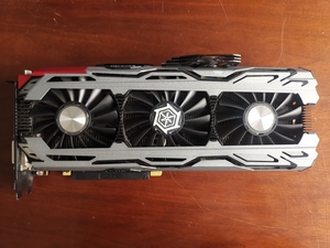 映众超级冰龙gtx1070显卡,8g显存,新版鲁大师跑分29