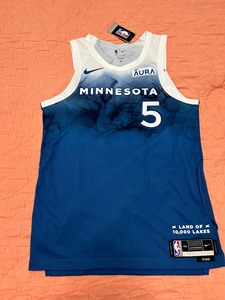 森林狼爱德华兹城市版au球衣,全新带吊牌44m码,顺丰包邮