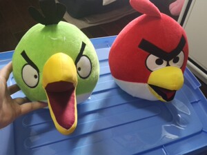 愤怒的小鸟的玩具