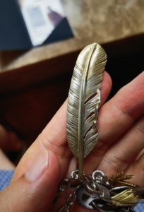 goros 高桥吾郎项链吊坠 先金羽毛右向(极少数)必须正品