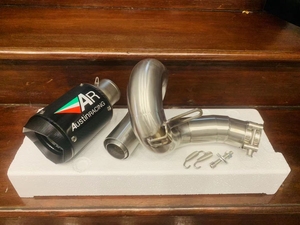 排气管改装ninja400 650 z900 r1 黄龙600钛合金ar炸街排气0人付款